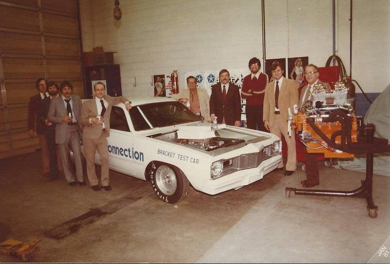 Attached picture DC test car team old.jpg